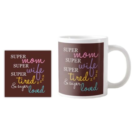 Super Loved Super Mom Mug