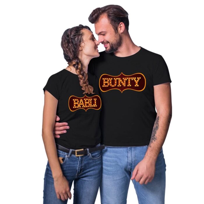 Bunty Babli Couple T-shirt