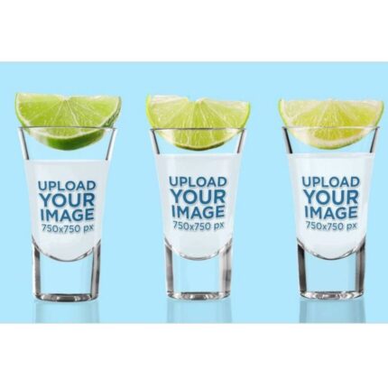 Engraved Customized Shot Glasses set of 3 - 45ML