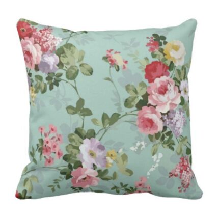 Vintage Floral Cushion Cover