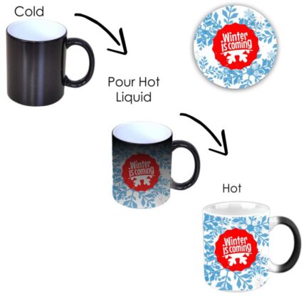 Winter Coming Magic Mug