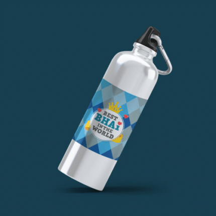 Best Bhai in The World Sipper Water Bottle