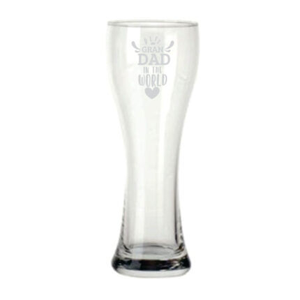 Best Grandad in the World Beer Pilsner Glass