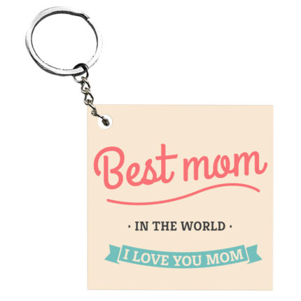 I Love You Mom Prized Keychain