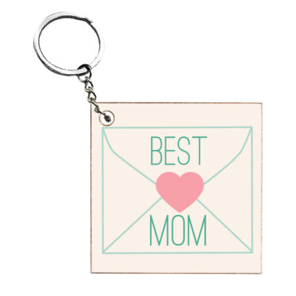 Cute Best Mom Keychain