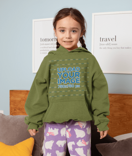 Customized Kids Hoodies With Kangaroo Pocket