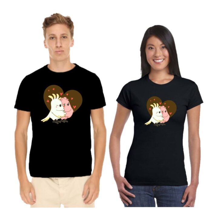 Owls Love Couple T-shirt