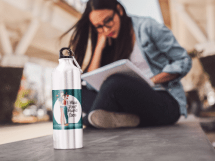 Girlfriend Miss Your Stupid Face Stainless Steel Sipper Water Bottle - 600 ml