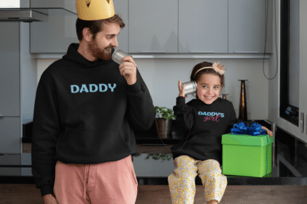 Daddy's Girl Family Sweatshirt Hoodies for Men and Kid