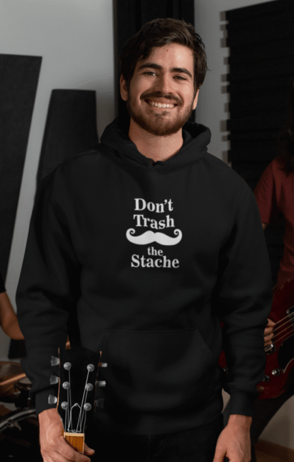 Do Not Trash The Stache Moustache Sweatshirt