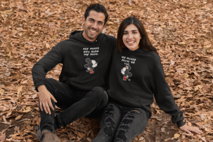 You Blow My Mind Mickey Minnie Couple Sweatshirt