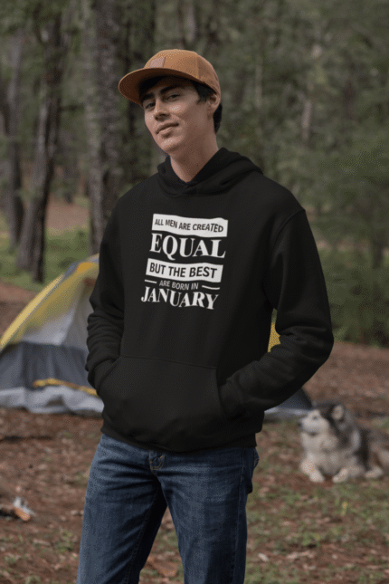Best Men Are Born In January Birthday Sweatshirt