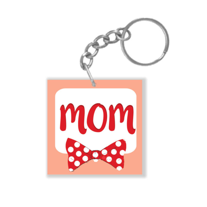 Awesome Mom Keychain Keyring