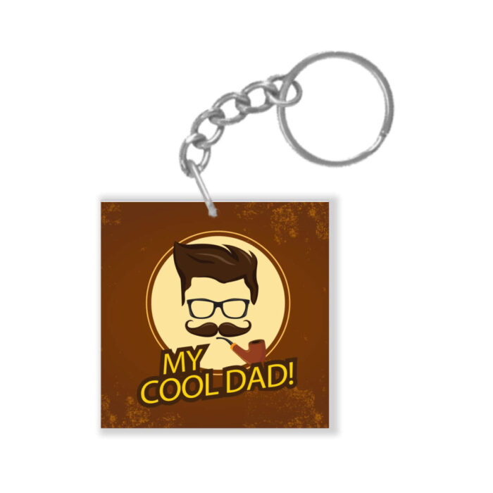 My Cool Dad Keychain