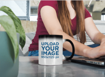 customized magic mug