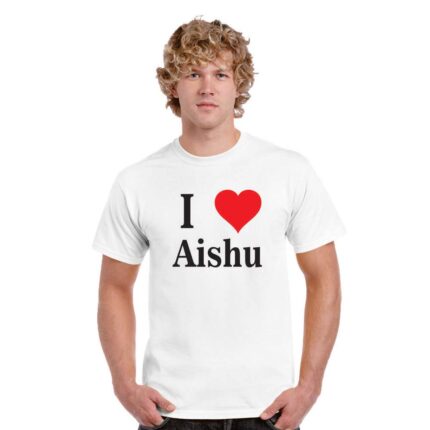 Personalized I love T-Shirt for Men
