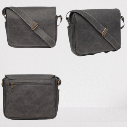 GREY SLING BAG