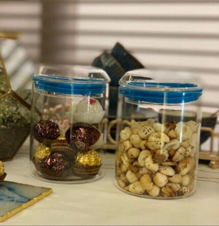 Glass Jar Set of 2 with Gift Box