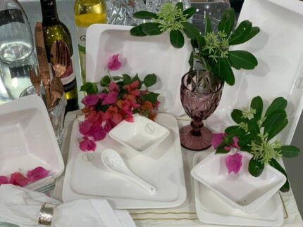 Devnow Porcelain Francis 34 Pcs. dinner Set, Set of 34