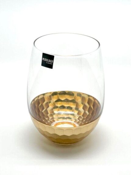 Dynasty multi purpose Tumbler Gold 400ml Set of 6