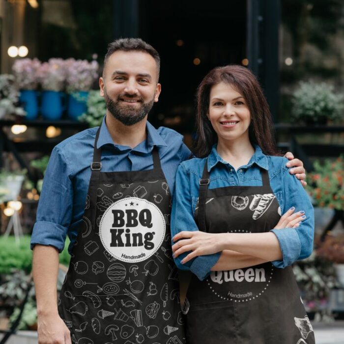 Couple Apron kitchen apron