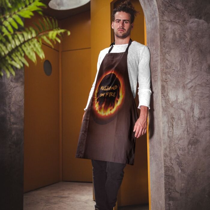 Romantic apron for husband Husband apron