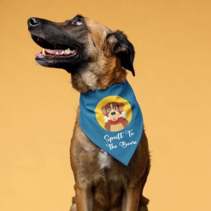 Spoilt to the Bone Dog Bandanas