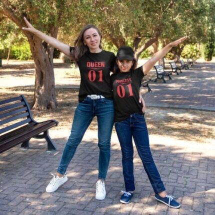No.1 Princess Queen Mother Family T-Shirts