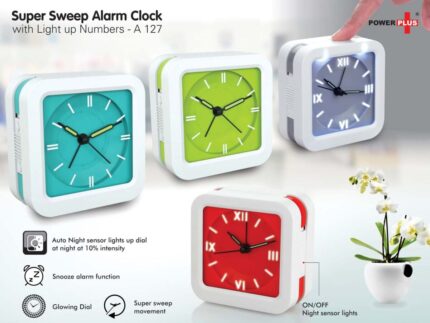 A127 – Super Sweep alarm clock with Light up numbers – Best...