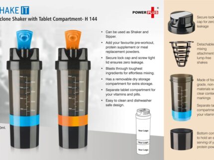 H144 – Shake it Cyclone shaker with Tablet compartment – Best...