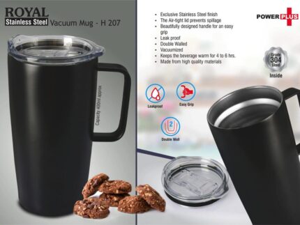 H207 – Royal Stainless Steel Vacuum mug | Capacity 500ml approx –...