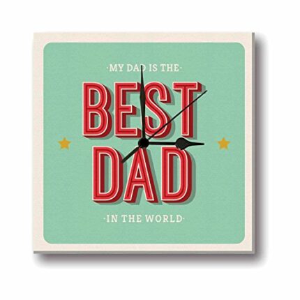 Giftsmate Best Dad Wall Clock for Dad